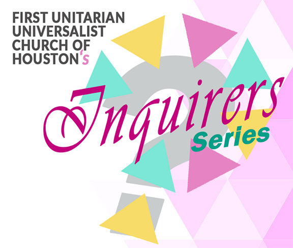 Inquirers' Series at First UU Church