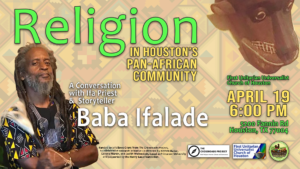Baba Ifalade at First Unitarian Universalist Church of Houston