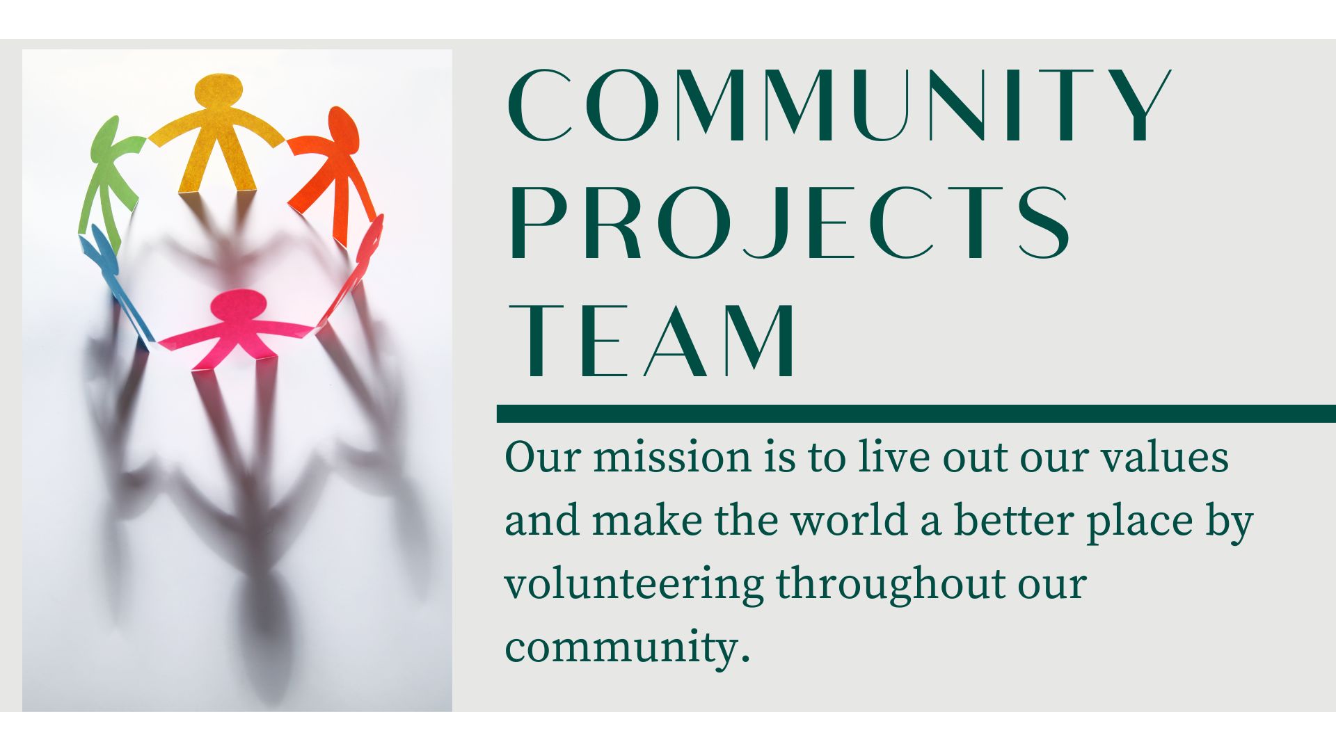 Community Projects Team